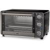 Dash Express Countertop Toaster Oven with Quartz Technology, Bake, Broil, and Toast with 4 Slice Capacity and Pizza Capability – Black