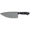 Zakarian by Dash 7″ Chef Grade German Steel Rocking Chef Knife with Sheath for Chopping and Slicing – Black