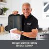 Zakarian by Dash 9″ X 13″ Nonstick Cast Iron Baker, Rust Resistant, Oven Safe, Easy to Clean – Black(Blue)