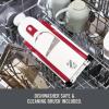 Zakarian by Dash Safe Slice Mandoline for Vegetables, Meal Prep & More with 30+ Presets & Thickness Adjuster – Zakarian Blue(Cranberry)