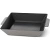 DASH Zakarian by Dash 11″ Nonstick Cast Iron Grilling & Roasting Pan for Vegetables, Meats, Seafood & More – Black(Gray)
