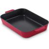 Zakarian by Dash 9″ X 13″ Nonstick Cast Iron Baker, Rust Resistant, Oven Safe, Easy to Clean – Black(Cranberry)