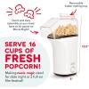 Disney Dash Fresh Pop Popcorn Maker – Oil-Free, Air Popcorn Popper – With Measuring Cup & Recipe Guide – Perfect for Movie Nights – 16 Cups, Mickey & Minnie Design(White)
