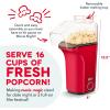 Disney Dash Fresh Pop Popcorn Maker – Oil-Free, Air Popcorn Popper – With Measuring Cup & Recipe Guide – Perfect for Movie Nights – 16 Cups, Mickey & Minnie Design(Red)