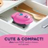 Disney Dash Stitch Santa Mini Waffle Maker – Holiday Waffle Maker – Simple Setup & Quick Cleanup – Convenient & Compact for Easy Storage(Pink Bunny)