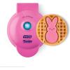 Disney Dash Stitch Santa Mini Waffle Maker – Holiday Waffle Maker – Simple Setup & Quick Cleanup – Convenient & Compact for Easy Storage(Pink Bunny)