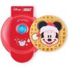 Disney Dash Stitch Santa Mini Waffle Maker – Holiday Waffle Maker – Simple Setup & Quick Cleanup – Convenient & Compact for Easy Storage(Red Mickey in Santa Hat)