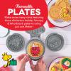 DASH Holiday MultiMaker® Mini System – Waffle Maker with Six 4” Removable Holiday Plates: Waffle Iron & Griddle, 4-in-1 Mini Waffle Maker for Kids and Families – Nonstick Surface, Santa Waffle (Red)(Peanuts® Holiday Maker + 4 Plates)