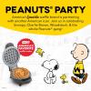 DASH Holiday MultiMaker® Mini System – Waffle Maker with Six 4” Removable Holiday Plates: Waffle Iron & Griddle, 4-in-1 Mini Waffle Maker for Kids and Families – Nonstick Surface, Santa Waffle (Red)(Peanuts® + 4 Plates)