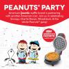 DASH Holiday MultiMaker® Mini System – Waffle Maker with Six 4” Removable Holiday Plates: Waffle Iron & Griddle, 4-in-1 Mini Waffle Maker for Kids and Families – Nonstick Surface, Santa Waffle (Red)(Peanuts® Holiday Maker + 4 Plates)