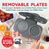 DASH MultiMaker® Double Mini Maker System (6 Plates)(Cream)