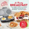 DASH MultiMaker® Double Mini Maker System (6 Plates)(Cream)