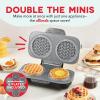 DASH MultiMaker® Double Mini Maker System (6 Plates)(Cream)