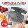 DASH MultiMaker® Double Mini Maker System (6 Plates)(Lavender)