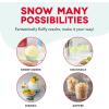 Dash Pro Shaved Ice Machine – Snow Cone Maker with Adjustable Blade for Fluffy Frozen Treats at Home – Countertop Ice Shaver, 2 Freezer Containers & Recipe Guide