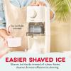 Dash Pro Shaved Ice Machine – Snow Cone Maker with Adjustable Blade for Fluffy Frozen Treats at Home – Countertop Ice Shaver, 2 Freezer Containers & Recipe Guide