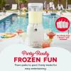 Dash Slushie Machine & Frozen Drink Maker – Make Slushys, Frozen Margaritas, Frosé & More – Easy-to-Clean Device & Drip-Free Dispensing – One-Touch Operation – 32 Oz