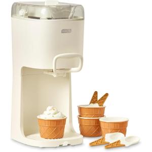 Dash Soft Serve Ice Cream Machine – Frozen Dessert Machine for Soft Serve, Froyo, Sorbet, and Fruit Whips – Compact Design – Features Double Insulated Freezer Bowl – 1-Pint Capacity