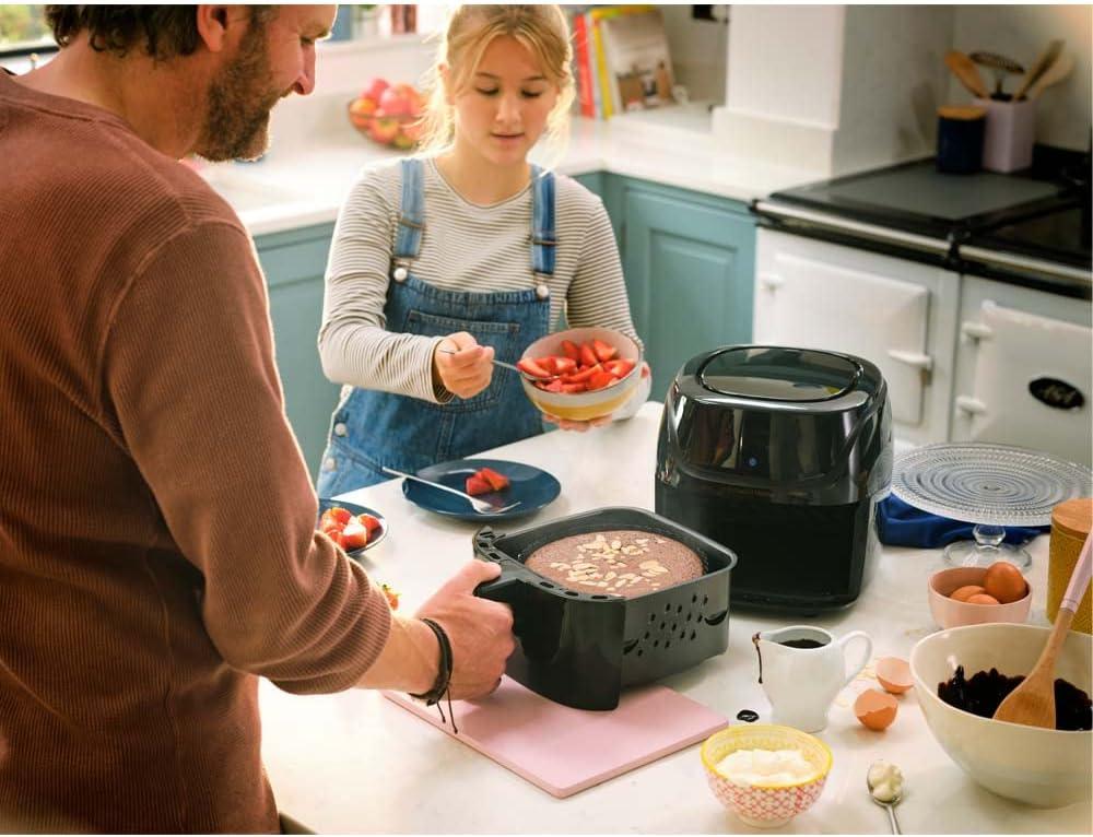 imageRussell Hobbs Air fryer 4L Multicuiseur 7en1 10 programmes Friteuse sans huile avec Rapid Air cuit grille rtit ampamp plus tactile contrle de temprature lavevaisselle Airfryer 2716056