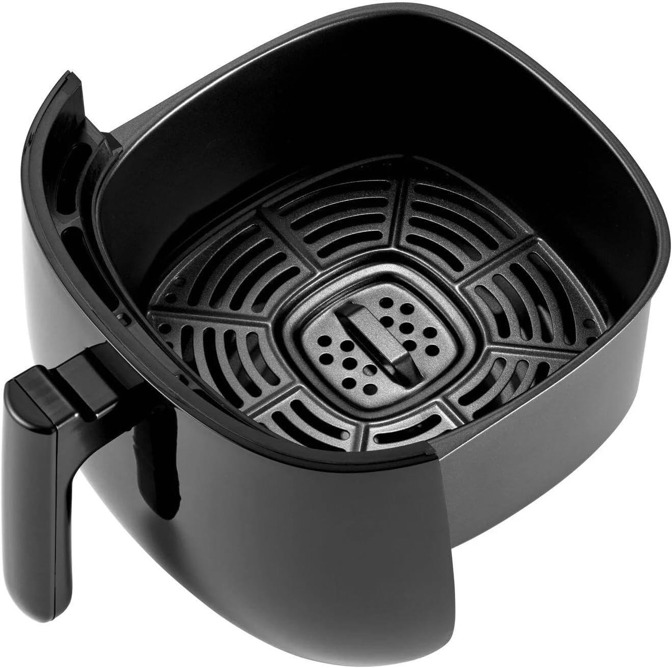 imageZWILLING Air Fryer Friteuse Air Chaud Sans Huile 4 Litres 2 4 Personnes 6 Programmes 1400 W Cuisson Rglable De 80 200 Couleur Noir