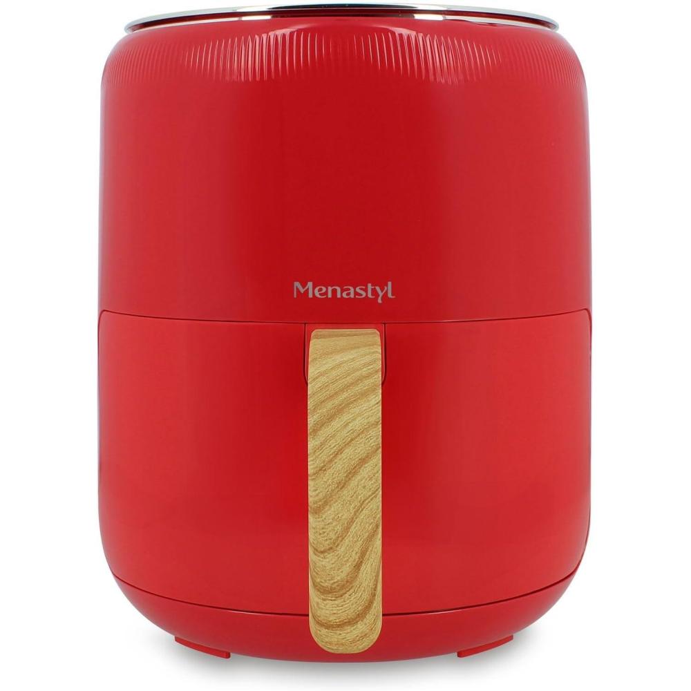 imageMENASTYL Friteuse sans huile air chaud Colorama Cladon sans PFAS 45L 8 programmes Temprature jusqu 200C Minuterie 1 heure Panier et grille compatibles lavevaisselle 6025001Magenta