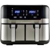 imageMasterPRO Rocket Duo 900  Friteuse sans Huile  Noir  Contenance 9 L et 2100 W  Avec cran LED Tactile et Panier Antiadhsif  Friteuse  air  11 Fonctions en 1