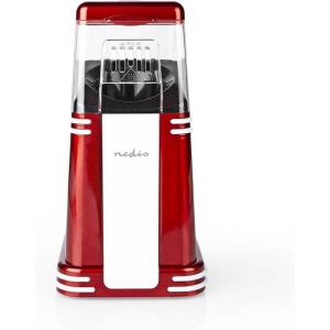 Appareil pour pop-corn | 1200 W | 2-4 min | Blanc/Rouge