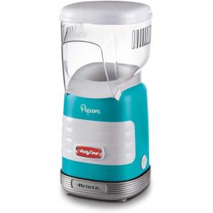 Ariete 2956 Machine à popcorn, 1.100 W, 60 g de maïs en 2 minutes, Bleu