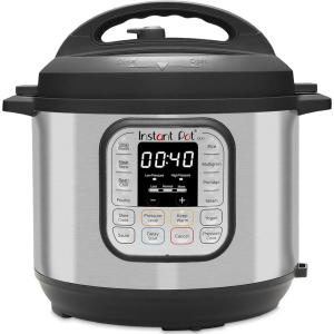 Instant Pot Duo 30 – 7 en 1, Autocuiseur Intelligent – Fonctions , Autocuiseur, Mijoteuse, Cuiseur à Riz, Poêle à Rissoler, Yaourtière, Cuiseur Vapeur et Chauffe-Plat – 3 L, Acier inoxydable(7.6 L)