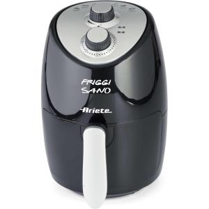 Ariete 4615 Airy Fryer Mini, Friteuse à air sans huile, 400 gr de frites, 1000 W, 2 litres, plastique, jaune(Compact)