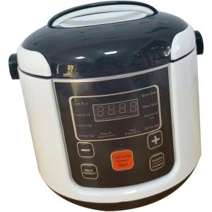 AUNMAS Mini Cuiseur à Riz, Petit Cuiseur Vapeur électrique de Voyage de 2 L avec Plateau à Vapeur, Fonction de Maintien au Chaud, Portable pour Voiture, Camion, Maison (24V)(24V)