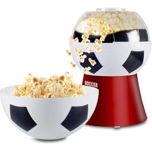 BEPER P101CUD051 Machine à Popcorn &lsquo;Football Edition&rsquo; – Popcorn sans graisse en 3 minutes