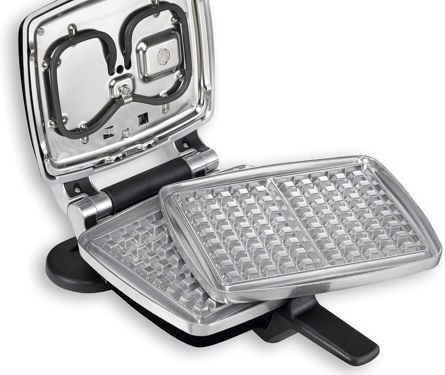 image:imageLAGRANGE Gaufrier Super2 Traditionnel 1000W 1 jeu de plaques inclus Gaufre Fabriqu en France Rversible sur son socle Plaques amovibles Multifonction 039121Noir