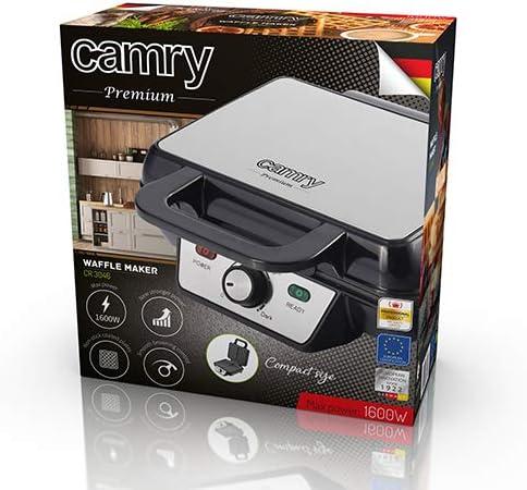 image:imageCAMRY CR 3046 Gaufrier 1600W