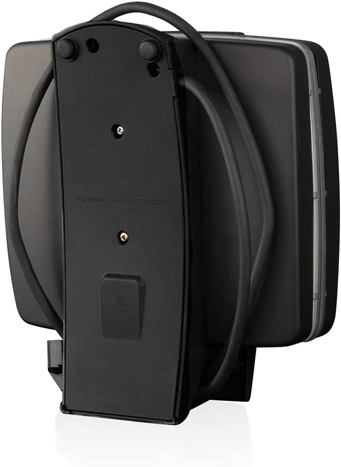 image:imageCloer 1459 Gaufrier pour gaufres de Bruxelles 1000 W lumire de cuisson degr de brunissement infiniment variable noirNoir