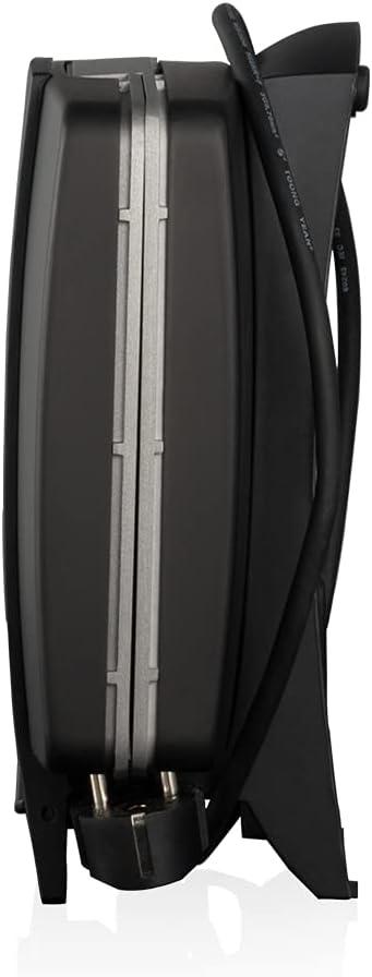 image:imageCloer 1459 Gaufrier pour gaufres de Bruxelles 1000 W lumire de cuisson degr de brunissement infiniment variable noirNoir