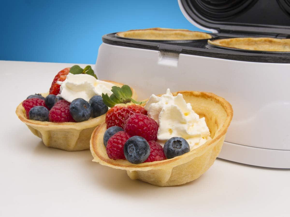 image:imageStarBlue Double Gaufrier Pour Gaufres En Forme De Coupelle Cadeau Ideal 220240 V 5060 Hz 1200 W Prise UK Adaptateur De Prise Europeenne Inclus