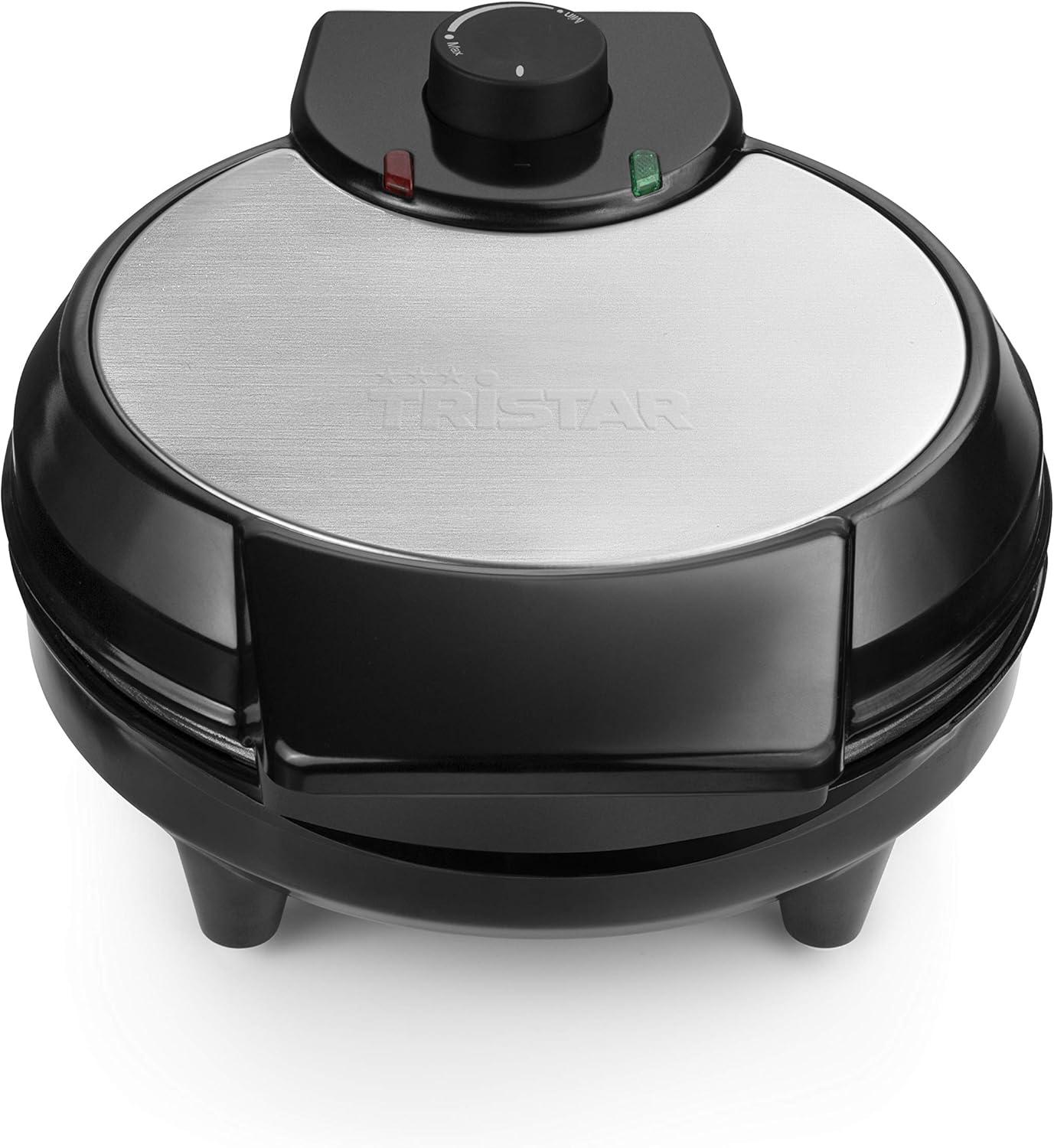image:imageTristar gaufrier Noir Acier Inoxydable 2 gaufres 1 000 W WF2195Gaufre coeur