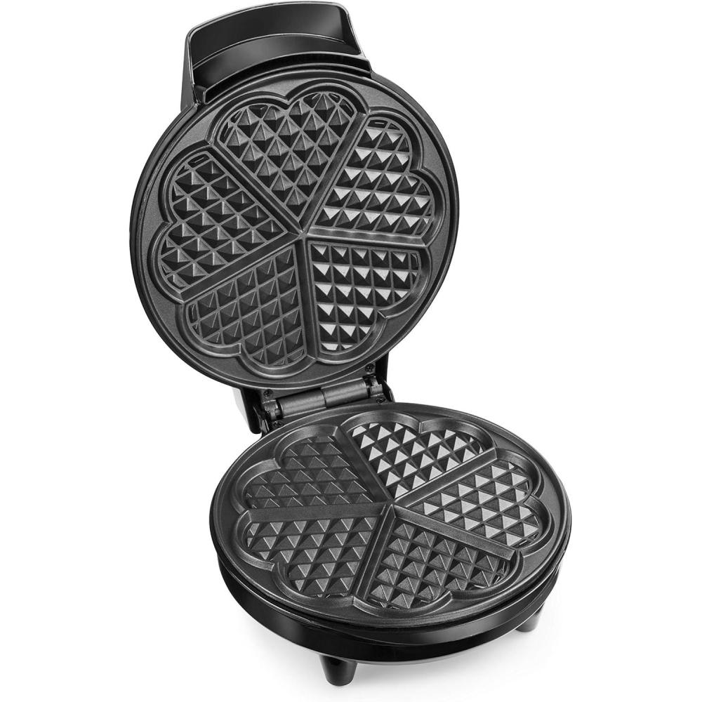 image:imageTristar gaufrier Noir Acier Inoxydable 2 gaufres 1 000 W WF2195Gaufre coeur