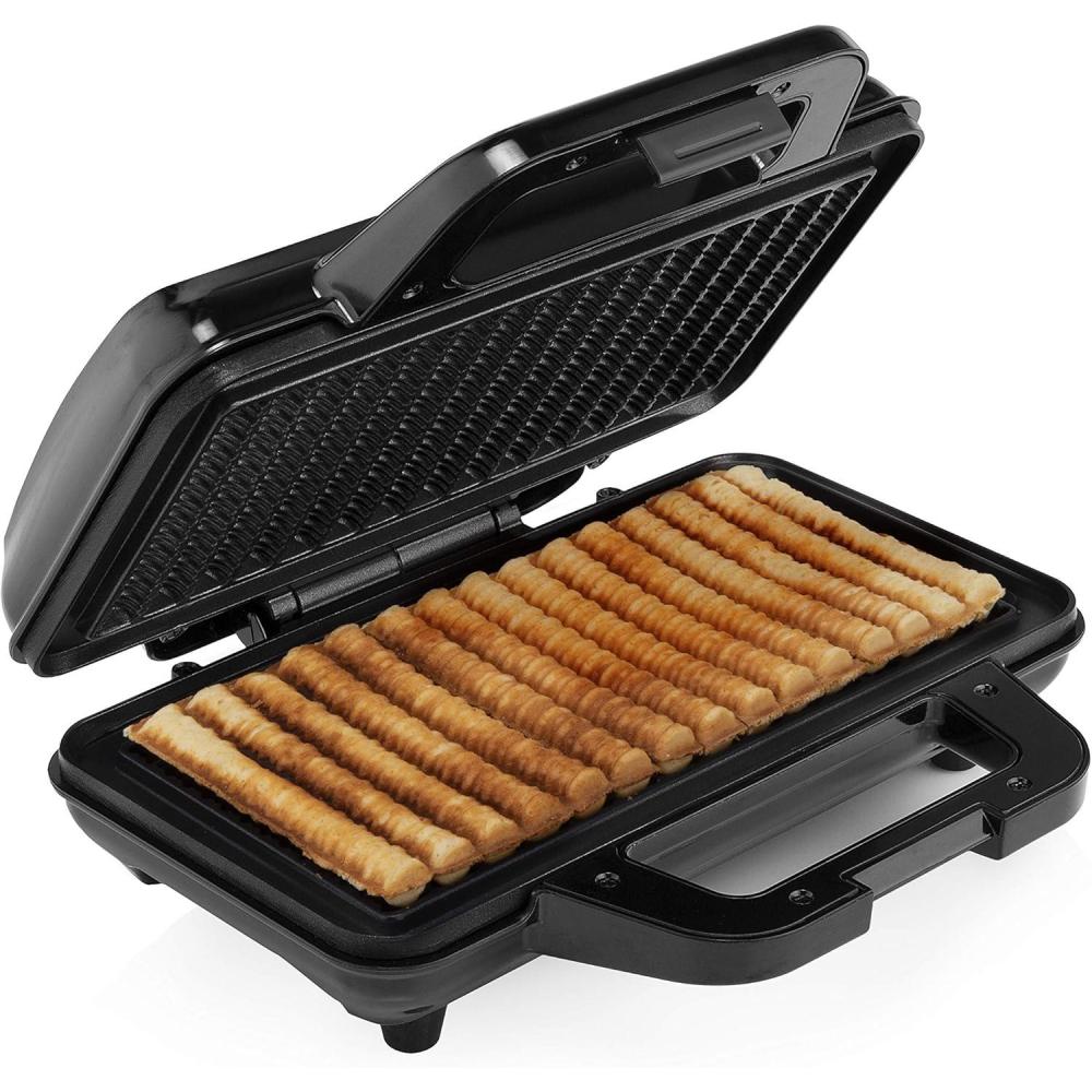 image:imageTristar gaufrier Noir Acier Inoxydable 2 gaufres 1 000 W WF2195Gaufre frite