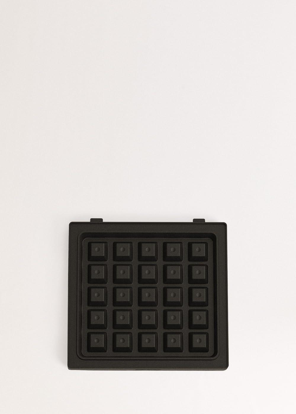 image:imageCREATESTONE STUDIOSandwichGrill et gaufrier quadruple vert sauge 3 plaques interchangeables Grill Gaufre et Sandwich revtement antiadhsif ouverture 180 4 tranches rtro 1600WVert Sauge