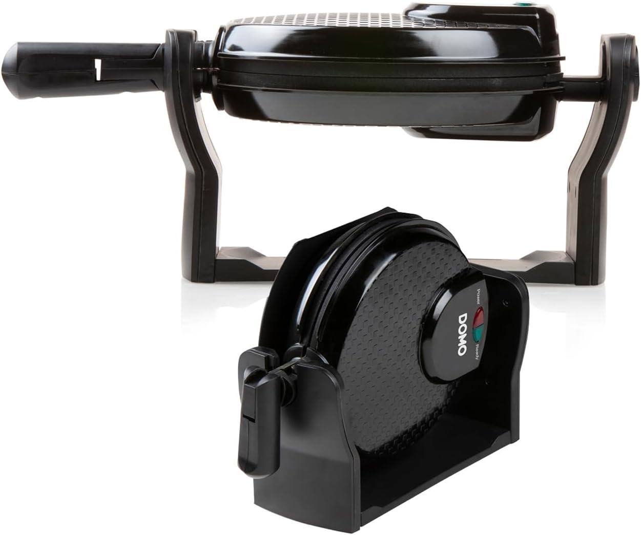 image:imageDomo DO9223W Gaufrier belge en fer noir