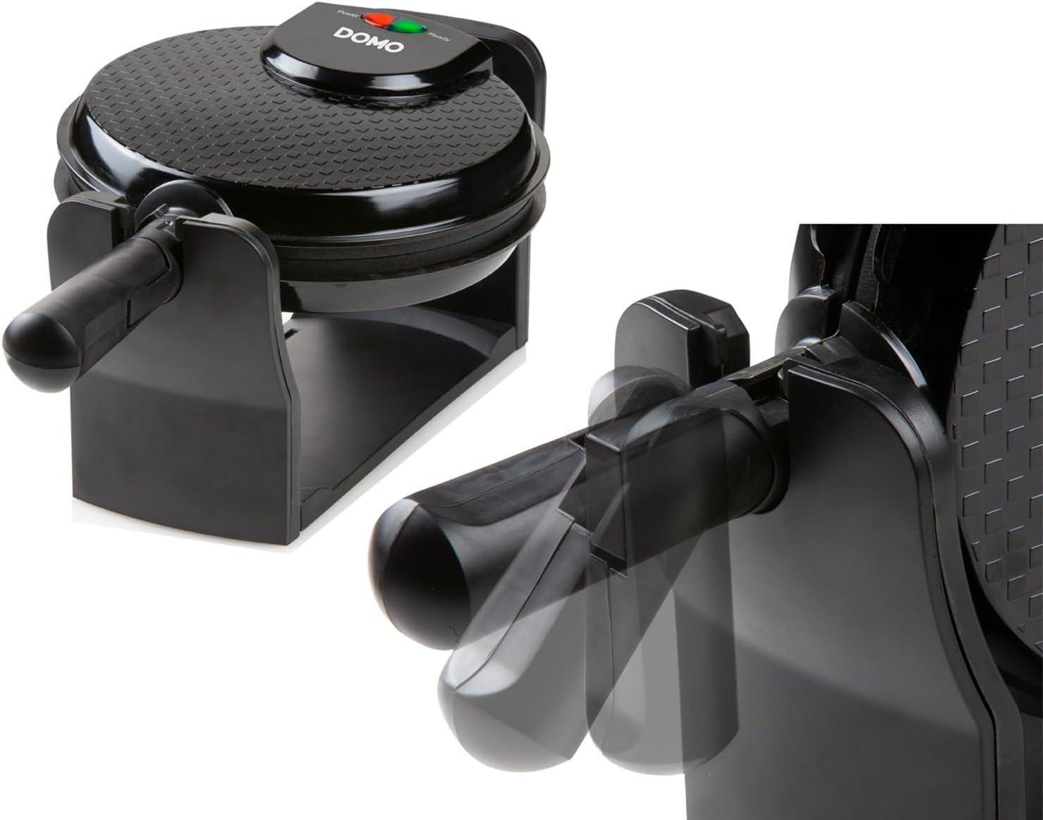 image:imageDomo DO9223W Gaufrier belge en fer noir
