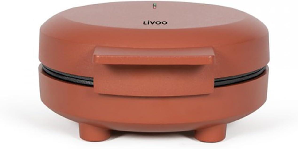 image:imageGaufrier Cur Livoo 1000 W 5 gaufres cur Rouge