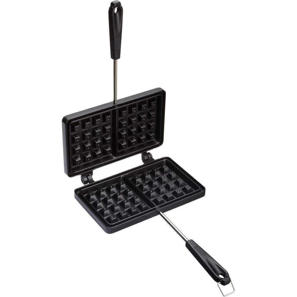 image:imageKitchenCraft Gaufrier Avec Revtement Antiadhsif Gaufrier Pour Cuisinire Simple Et Pratique Noir