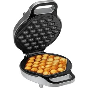 Clatronic® Gaufrier pour gaufres à bulles tendance | Gaufrier à bulles avec fonction rotative à 180° pour des résultats de cuisson homogènes | Machine à gaufres avec surface de cuisson antiadhésive |