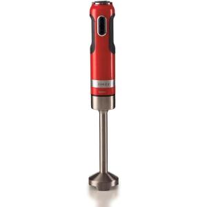 Ariete, 3-en-1 Mixeur Plongeant Moderne 602, Inclut Mixeur Hachoir, Verre pour Mixer et Fouet, 10 Vitesses + Fonction Turbo, Lame et Pied Amovible en Acier Inox, 1000W, Rouge(Rouge)